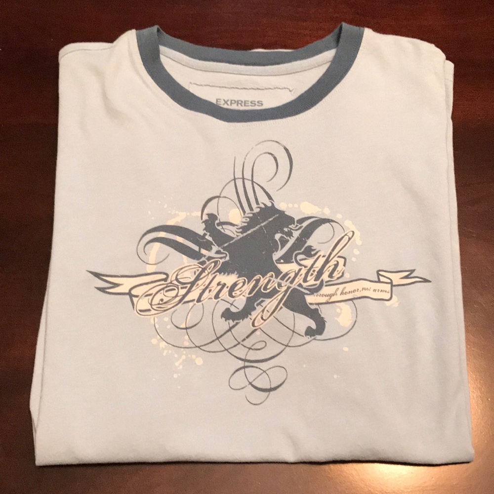 Express Supersoft Crewneck Tee. Size Med. EUC